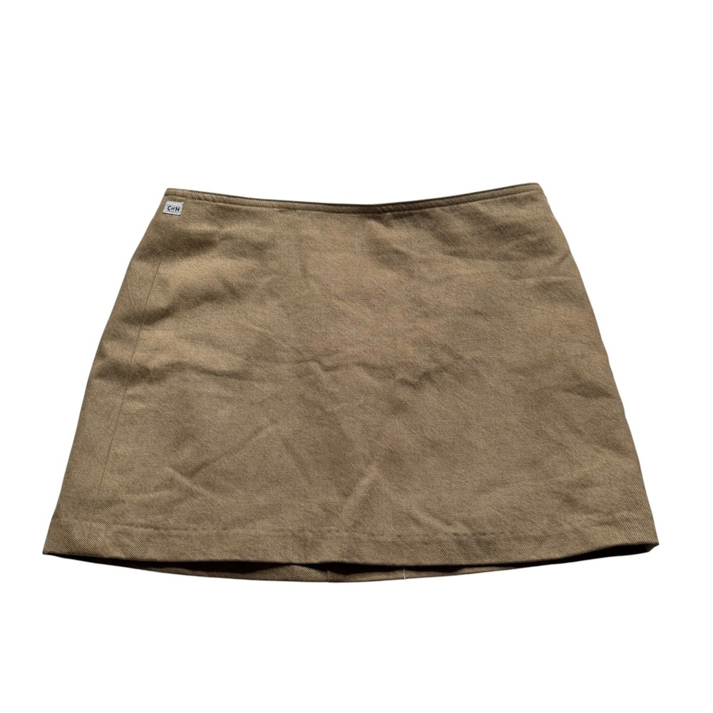CITIZENS OF HUMANITY Amal Mini Skirt Khaki Tan Brown A-Line Women's Size 27 Chic